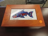 Salmon Legend Wood Fish Box