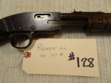 Ranger 22 Pump Action, Tubular Magazine