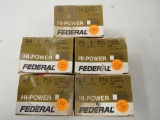 5 Boxes Federal Hi-Power 20 Gauge Shells  2 3/4