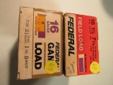 Federal 16 ga 2 boxes