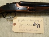 Hopkins & Allen Arms 20 ga Double Barrel/Trigger