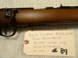 Marlin Firearms Model 25MN 22 Magnum Cal W.M.R Only
