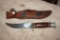 Vintage Western Fixed Blade Hunting Knife