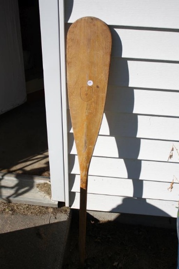 Rare Indian Head Antique Oar