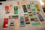 Lot of 20 Rare Matchbooks