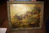 Antique Picture and Frame
