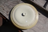 Rare Western Red Wing 30 Gallon Button Crock Lid