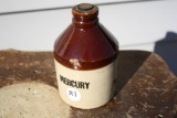 Rare Mercury Crock Bottle