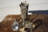 (3) Antique Pewter/Silver Items