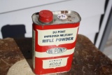 Dupont Military Rifle Powder Tin