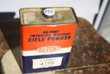 Dupont Military Rifle Powder Tin