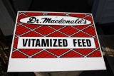 Rare Dr. MacDonald's Tin Sign