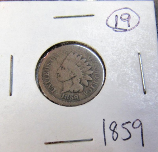 1859 Indian Head Cent