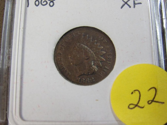 1868 INDIAN HEAD CENT