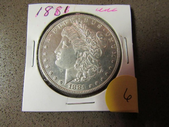 1881 MORGAN DOLLAR