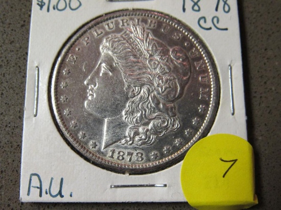 1878 CC MORGAN DOLLAR