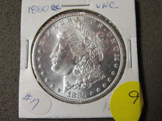 1880 CC MORGAN DOLLAR