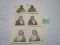 3 Stereoview Cards, Indian Chiefs