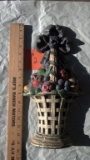 Large Fruit Basket Doorstop