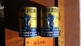 2 Motorcycle 2 Cycle Oil Tins