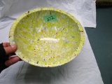 Rare Dominate Yellow Texas Ware Bowl