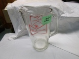 Budweiser Beer Pitcher, 1960's ?