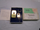 1971 Buick Sales Award in Box-Keychain & Pocket Knife