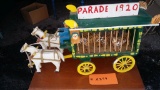 1920 Parade Wood Folk Art Circus Wagon