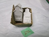 Old Farmers Co-op Salt & Pepper Shakers in orig. box