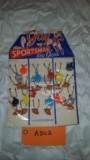 Gay Sportsman Key Chain Store Display Baseball Glove