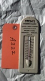 Stein's Modern Dairy Adver. Thermometer