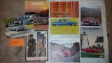 8 1960's Chevrolet Pamphlets