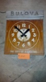 Bulova Sign/Clock