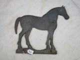 Cast Iron Horse Windmill Weight