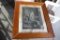 Antique Picture and Frame, Family Cares, 22 x 26