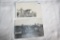 (2) Antique Photo Cards-Milwaukee Impl, Steam Tractor