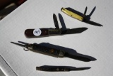 Lot of 4 Folding Knives