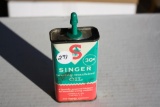 Singer Sewing Machine Oil Tin