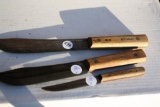 (3) Old hickory Knives