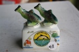 Victoria Ceramics Japan Trout Nodder Salt & Pepper