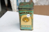 Antique Tin Monarch Cocoa