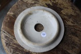 Antique Crock Churn Lid, 7.5