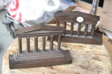 Bronze & Iron Cathedral Book Ends