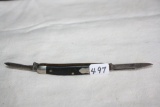 Vintage DeKalb Schrade 2 Blade Folding Knife