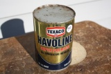 Antique Texaco Havoline Quart Tin