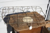 Antique Wire Rack for 8 Bottles