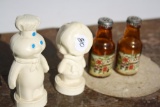 Acme Beer, Poppin Fresh, Poppie Salt & Pepper Shakers