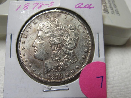 1878S MORGAN DOLLAR