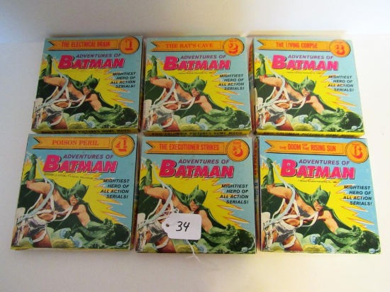 lot of 6 - 8MM films batman series