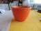 Orange fiesta Ware bowl